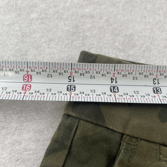 Old Navy Pants Mens 29X30 Green Camouflage Print Ultimate Slim Straight Leg Camo - Picture 13 of 15